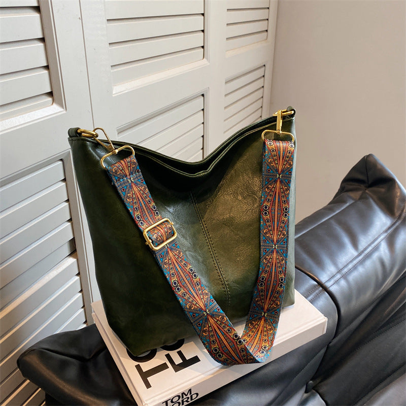 Mega Crossbody Women's Bucket Bag