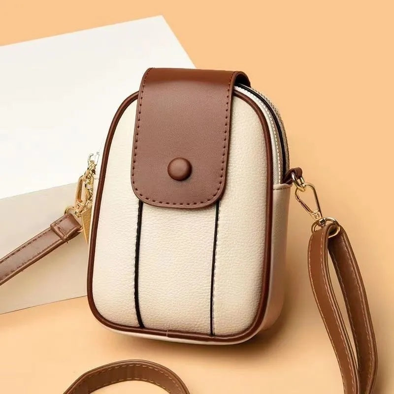 Minimalist Mobile Phone Square Shoulder Bag