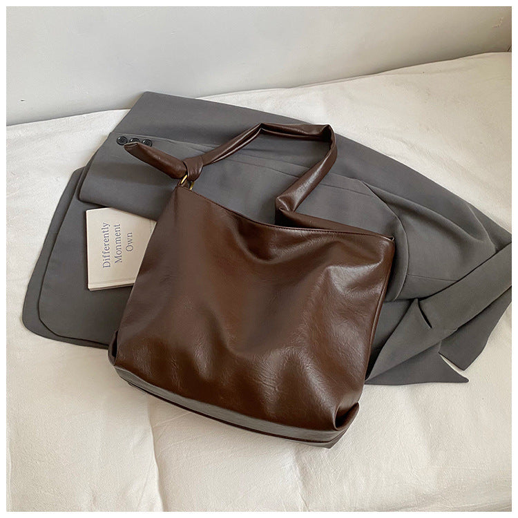 Autumn Winter Retro Large Capacity New Popular All-matching Shoulder Bag