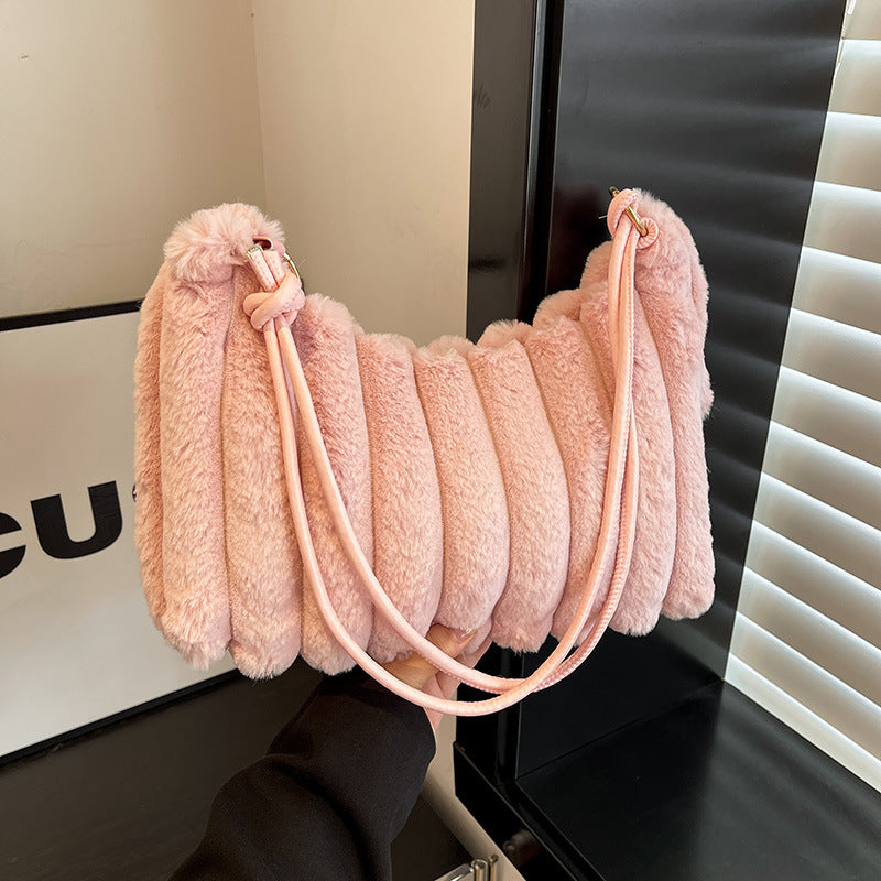 All-match Corduroy Elegant Women's Messenger Bag