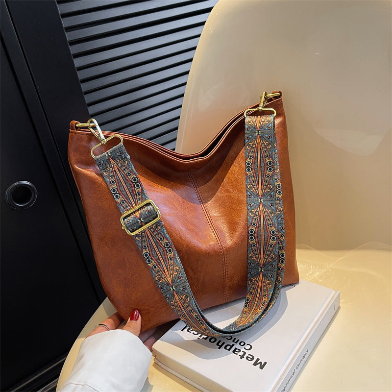 Mega Crossbody Women's Bucket Bag