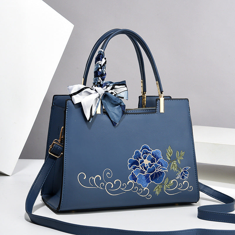 Large Capacity Embroidered Women Bag