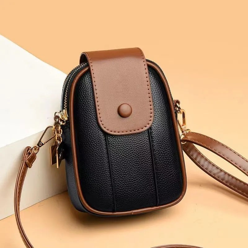 Minimalist Mobile Phone Square Shoulder Bag