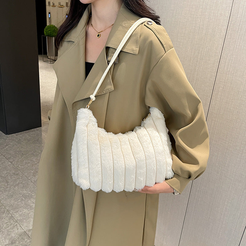 All-match Corduroy Elegant Women's Messenger Bag